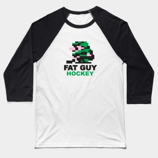 Fat Guy Hockey Baseball T-Shirt